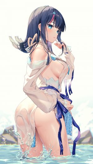 Rosuuri,Fate/GrandOrder,FGO,宇津見エリセ,横乳,FGOイラコン4,極上の女体