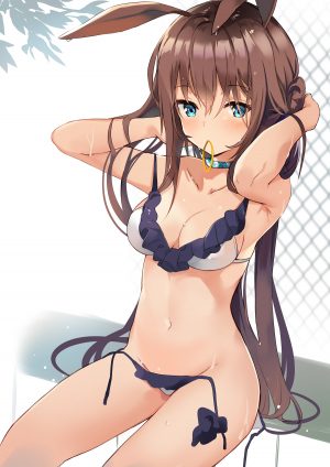 トマトーゴ,アークナイツ,明日方舟,紐パン,ぱんつ,指を突っ込みたいへそ