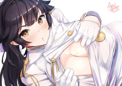 mappaninatta,高雄,碧蓝航线,cleavage,No-Bra,制服