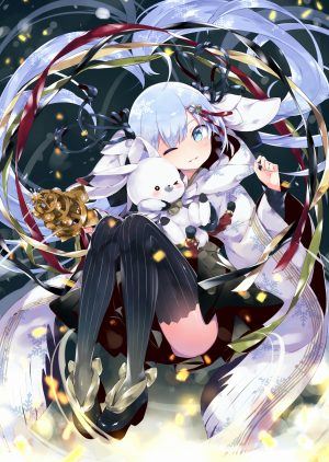 sama,初音ミク,雪ミク,VOCALOID,和服