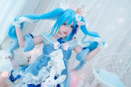 VOCALOID,COS,miku,初音未来,双马尾,冬末miku